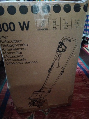 Electric garden tiller - garden, 800w