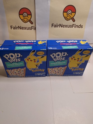 Pokemon pop tarts - 2x, vanilla