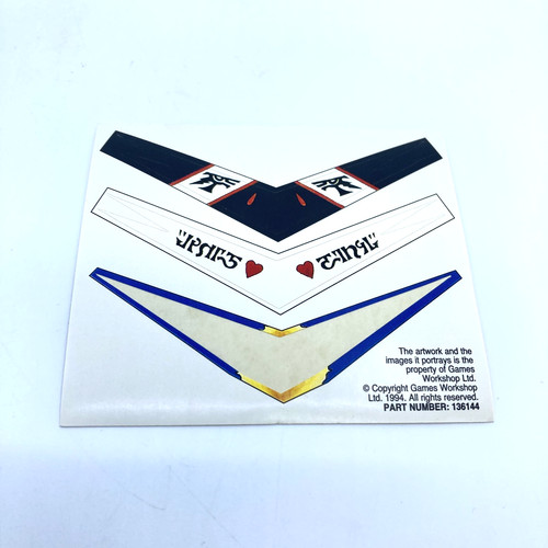 Eldar jetbike banner flags - banner,