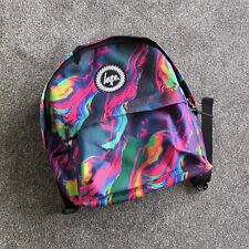 HYPE Backpack Iridescent Infrared Marble School Bag Rainbow Acid Oil Tie Dye