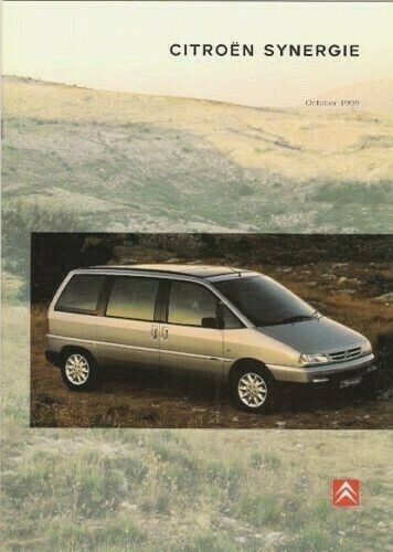 Citroen synergie 1998 - 1998-1999, uk
