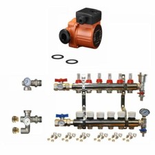 4 ZONE MANIFOLD FOR UFH WITH