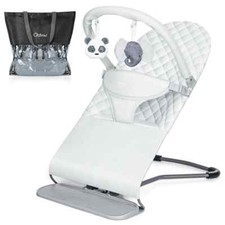 Orzbow Foldable Baby Bouncer,Portable Baby Swing & Chair Bouncers for Outdoor Ac