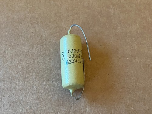 Nos vintage mullard uf 630v - .1,
