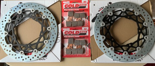 Front brake discs - front, and