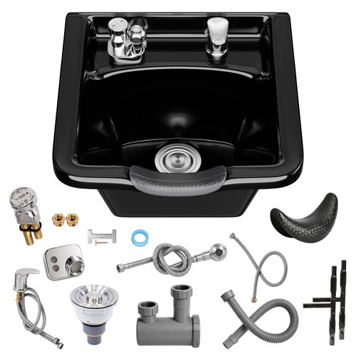 Black shampoo bowl 15l salon - 15l,