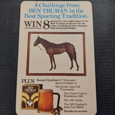 Ben Truman Beer Mat Uk Cat No