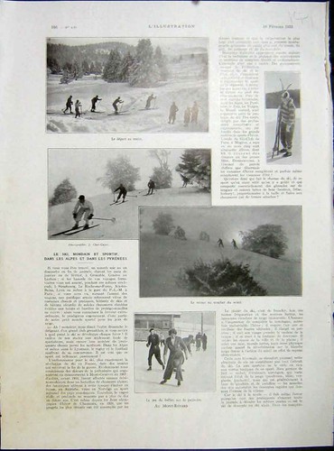 Original old vintage print - original,
