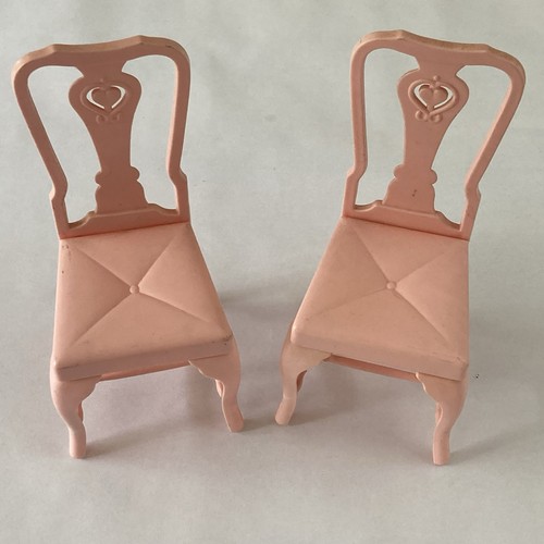 Barbie pink dining - pink, chairs