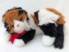 TY Classic Plush Maggie the Calico Cat Soft Toy Cuddly Teddy Stuffed Animal 1995
