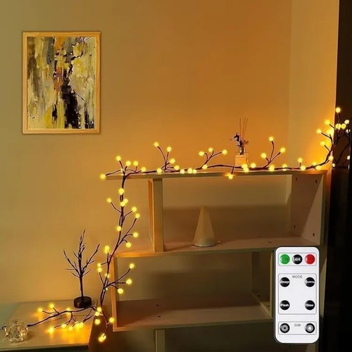 Lighted willow vine twig - lighted,