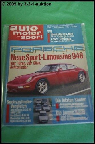 Ams porsche carrera 4 - 21/89, *
