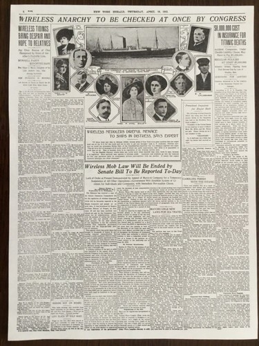 Titanic disaster poster 18th - disaster,