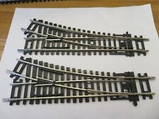 HORNBY R8073 00 Gauge 168mm right Hand turn nickel silver Points X 2