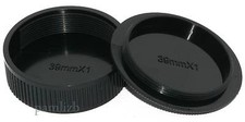 M39  rear lens  & camera body caps , fits Leica 39mm  screw thread  LTM  LSM