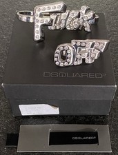 DSQUARED2 S/S 2002 Hip Hop Brass Rings Brass Knuckles Ring Knuckles Rings RC Off