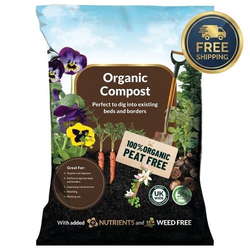 50l peat free organic - free, compost