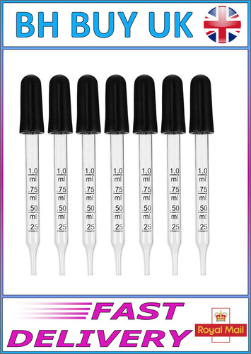 1ml glass dropper pipette - x,