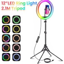 Ring Light with Tripod Stand &