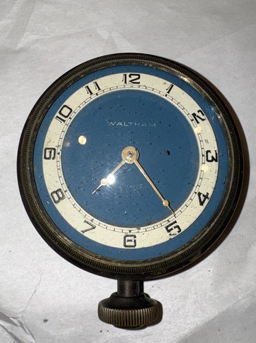 Antique waltham travel clock - travel,