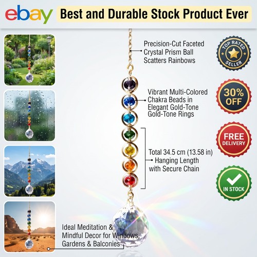 Crystal sun catcher prism - sun,