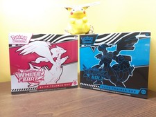 Pokemon TCG Black Bolt & White Flare Elite Trainer Box ETB Brand New & Sealed!