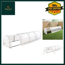 Sturdy Polytunnel Greenhouse