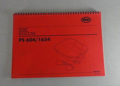 Parts catalog vicon pedal - catalog,