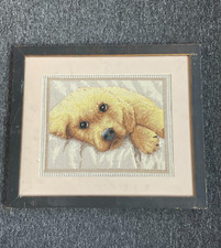 FRAMED COMPLETED CROSS STITCH
