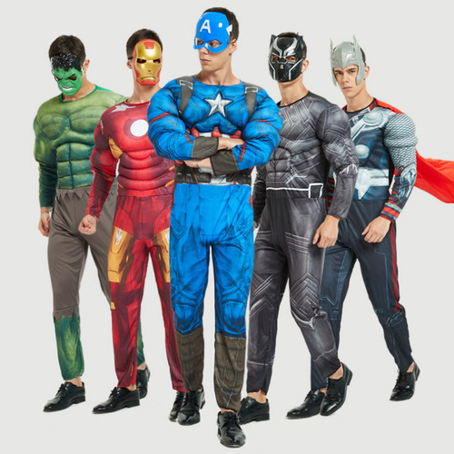 Adult men superhero costume - adult, men's