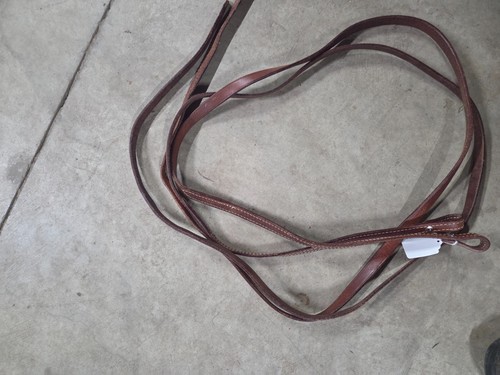 Brown split reins smooth - 88",