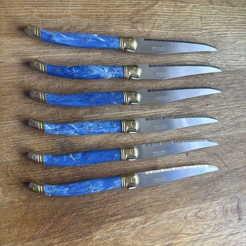 Brass laguiole set - six, 6