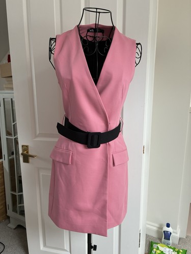 Zara pink dress jacket - zara,