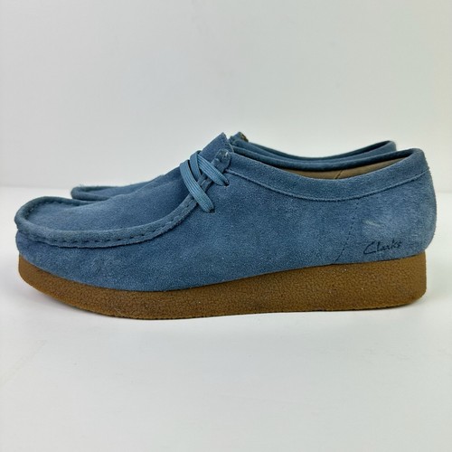 Clarks wallabee evo blue - clarks,