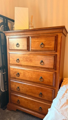 Antique pine chester drawer - pine,