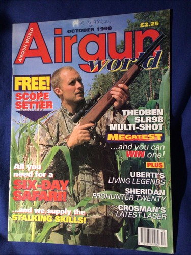 Airgun world oct 1998 theoben - oct, 1998.theoben