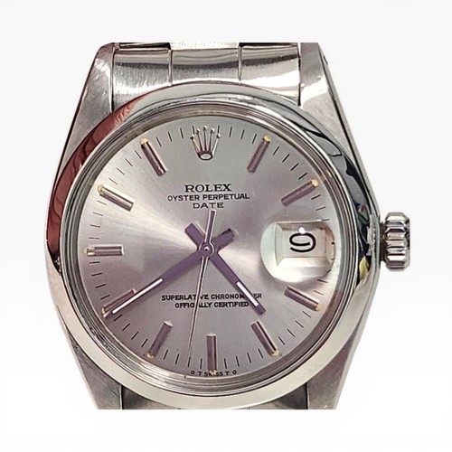 Rolex date steel oyster - rolex, 34