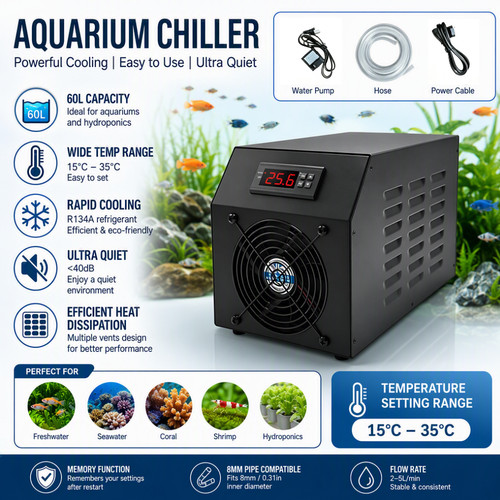 Aquarium water chiller gal - water,
