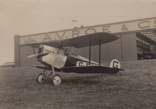 Avro baby seater biplane - avro,