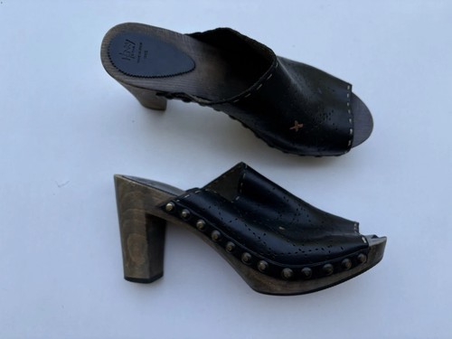 Henry cuir wooden open - henry, toe