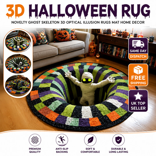 Halloween rug novelty - halloween, rug,