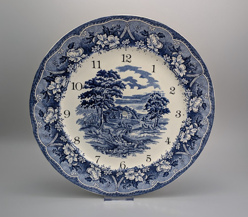 Blue and white ceramic - white,