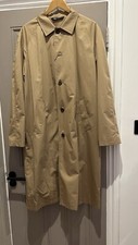 Mens Trench Coat Zara New 