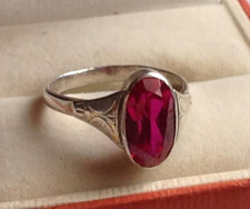 Silver 875* Star Ring with