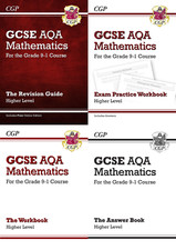 GCSE Maths AQA Revision Bundle for the 9-1 Exam by CGP Books New Paperback Book