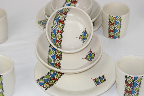 Piece dinner set stoneware - dinner,