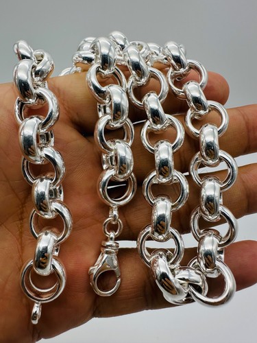 Mens 925 sterling silver 14mm - 925,