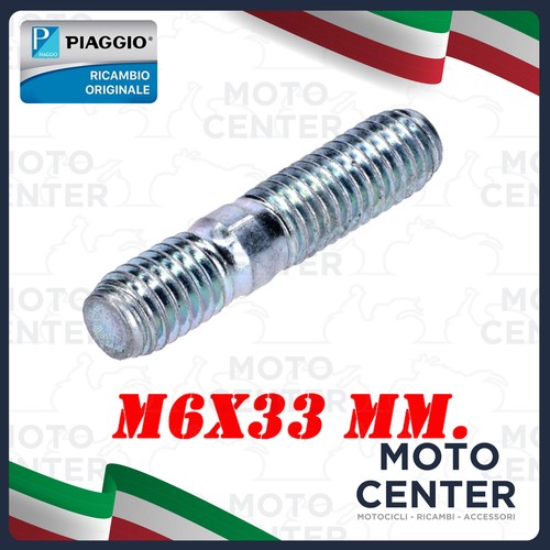 Original piaggio m6x33 - m6x33, mm