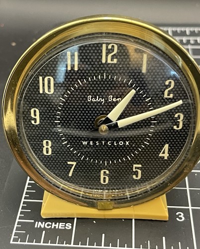 Vintage westclox baby - vintage,