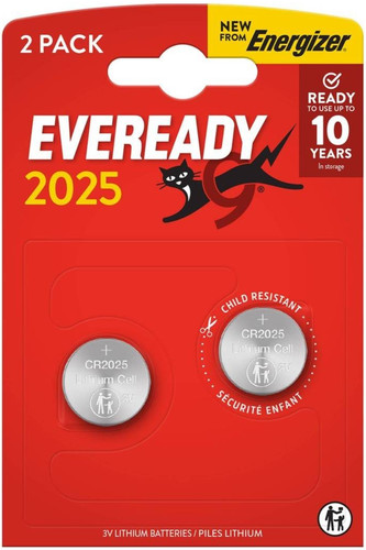 Eveready cr2025 3v lithium - eveready,